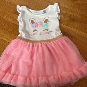 Easter bunny style tutu dress